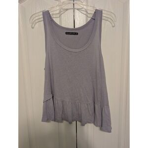 Abercrombie & Fitch Lavender Tank Size Small Linen